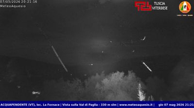 immagine della webcam nei dintorni di Abbadia San Salvatore: webcam Acquapendente
