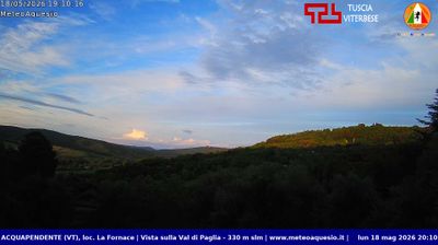 immagine della webcam nei dintorni di Monte Amiata: webcam Acquapendente