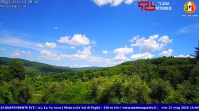 immagine della webcam nei dintorni di Monte Amiata: webcam Acquapendente