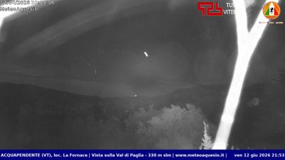 immagine della webcam nei dintorni di Valentano: webcam Acquapendente