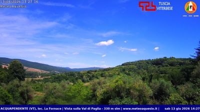 immagine della webcam nei dintorni di Bolsena: webcam Acquapendente