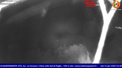 immagine della webcam nei dintorni di Lubriano: webcam Acquapendente