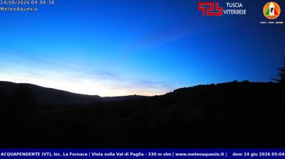 immagine della webcam nei dintorni di Fabro: webcam Acquapendente