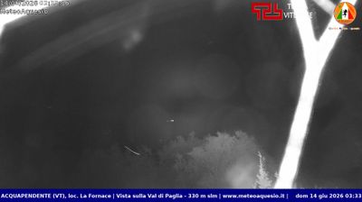 immagine della webcam nei dintorni di Castell'Azzara: webcam Acquapendente