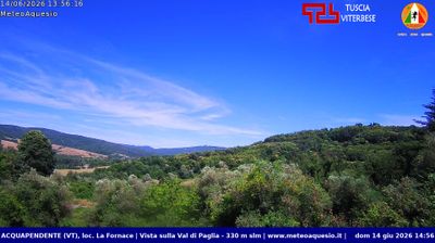 immagine della webcam nei dintorni di Bolsena: webcam Acquapendente