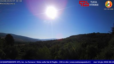 immagine della webcam nei dintorni di Piegaro: webcam Acquapendente