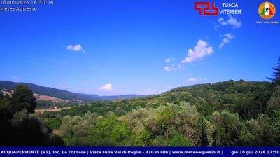 immagine della webcam nei dintorni di Abbadia San Salvatore: webcam Acquapendente