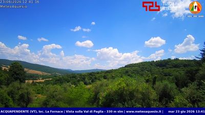 immagine della webcam nei dintorni di Abbadia San Salvatore: webcam Acquapendente