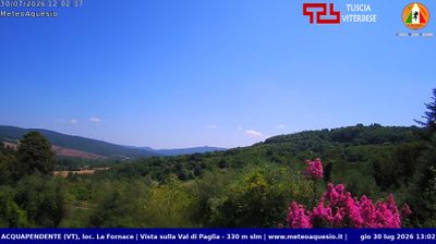 immagine della webcam nei dintorni di Castel Viscardo: webcam Acquapendente