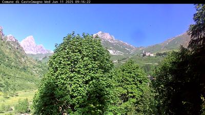immagine della webcam nei dintorni di Argentera: webcam Castelmagno