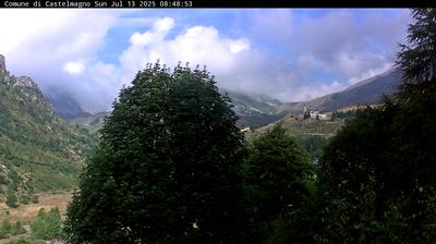 immagine della webcam nei dintorni di Cuneo: webcam Castelmagno