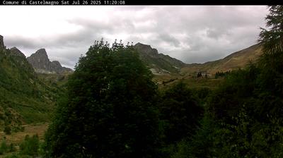 immagine della webcam nei dintorni di Argentera: webcam Castelmagno
