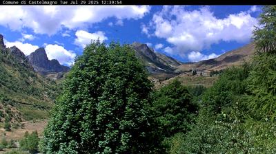 immagine della webcam nei dintorni di Argentera: webcam Castelmagno