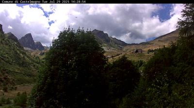 immagine della webcam nei dintorni di Vinadio: webcam Castelmagno