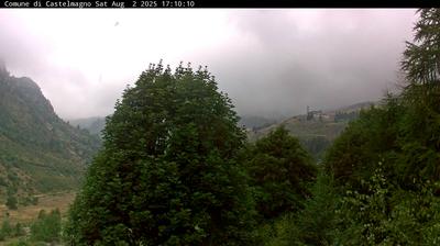 immagine della webcam nei dintorni di Sant'Anna di Vinadio: webcam Castelmagno