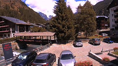 Preview delle webcam di Ayas: Monte Rosa From Hotel Bellevue