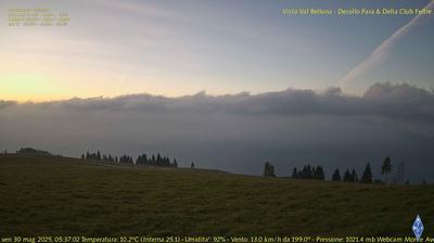 immagine della webcam nei dintorni di Fiera di Primiero: webcam Fonzaso
