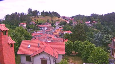 immagine della webcam nei dintorni di Pian di Sco': webcam Passo della Consuma