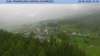 Preview delle webcam di Acquabona: Cortina dal Trampolino Olimpico, località Zuel