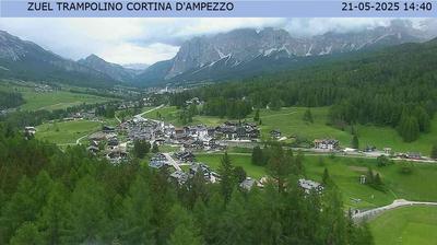 immagine della webcam nei dintorni di Cortina d'Ampezzo: webcam Monte Faloria