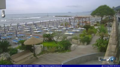 immagine della webcam nei dintorni di Peagna: webcam Loano