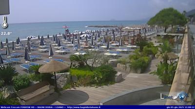 immagine della webcam nei dintorni di Bardineto: webcam Loano