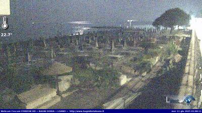 immagine della webcam nei dintorni di Nasino: webcam Loano