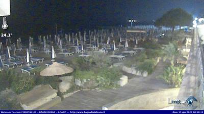 immagine della webcam nei dintorni di Campochiesa: webcam Loano