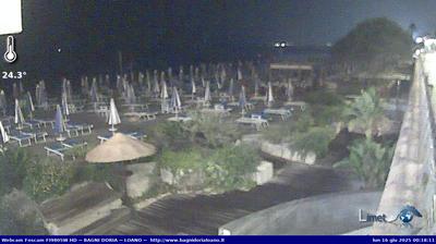 immagine della webcam nei dintorni di Pietra Ligure: webcam Loano