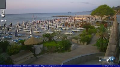 immagine della webcam nei dintorni di Pietra Ligure: webcam Loano