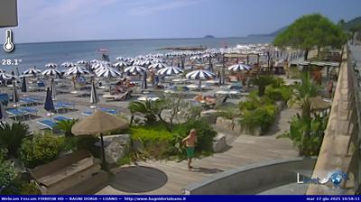 immagine della webcam nei dintorni di Borgio Verezzi: webcam Loano