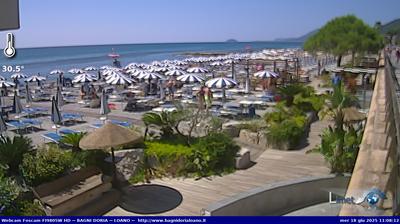 immagine della webcam nei dintorni di Garessio: webcam Loano
