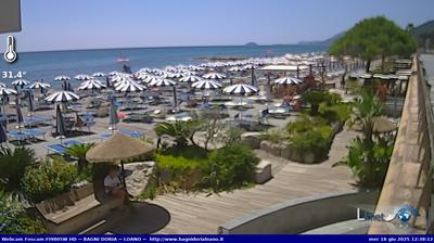 immagine della webcam nei dintorni di Leca: webcam Loano