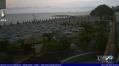 immagine della webcam nei dintorni di Finale Ligure: webcam Loano