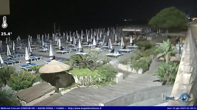immagine della webcam nei dintorni di Giardini: webcam Loano