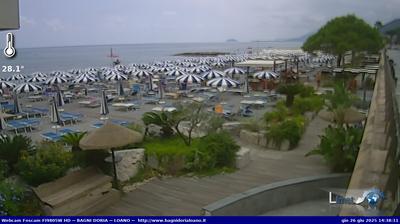 immagine della webcam nei dintorni di Toirano: webcam Loano