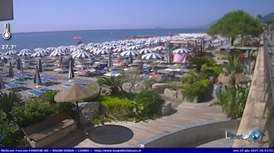 immagine della webcam nei dintorni di Campochiesa: webcam Loano
