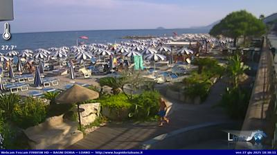 immagine della webcam nei dintorni di Albenga: webcam Loano
