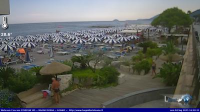 immagine della webcam nei dintorni di Finalborgo: webcam Loano
