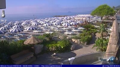 immagine della webcam nei dintorni di San Fedele: webcam Loano