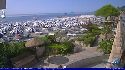 immagine della webcam nei dintorni di Moglio: webcam Loano