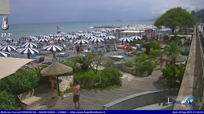immagine della webcam nei dintorni di Valleggia: webcam Loano