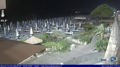 immagine della webcam nei dintorni di Finale Marina: webcam Loano