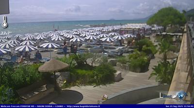 immagine della webcam nei dintorni di Finale Marina: webcam Loano