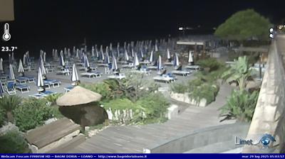 immagine della webcam nei dintorni di Toirano: webcam Loano