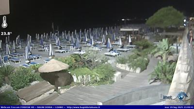 immagine della webcam nei dintorni di Finale Ligure: webcam Loano