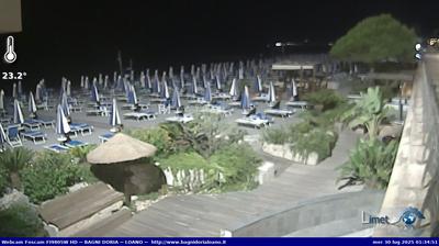 immagine della webcam nei dintorni di Nasino: webcam Loano