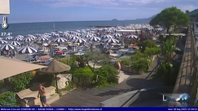 immagine della webcam nei dintorni di Alassio: webcam Loano