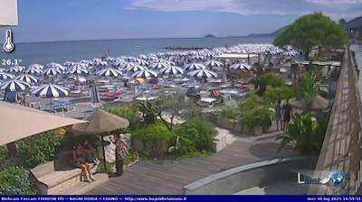 immagine della webcam nei dintorni di Spotorno: webcam Loano