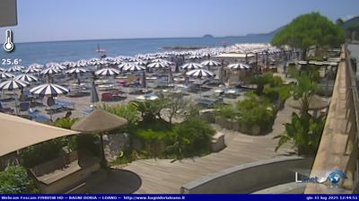 immagine della webcam nei dintorni di Toirano: webcam Loano